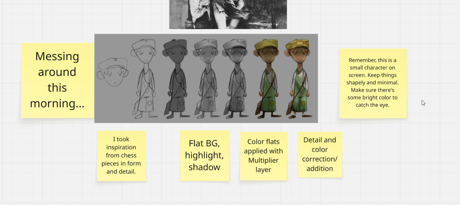 Character design suggestions