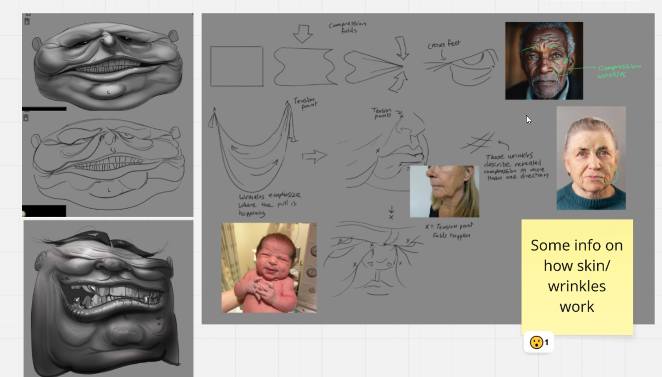 Learning folds and wrinkles