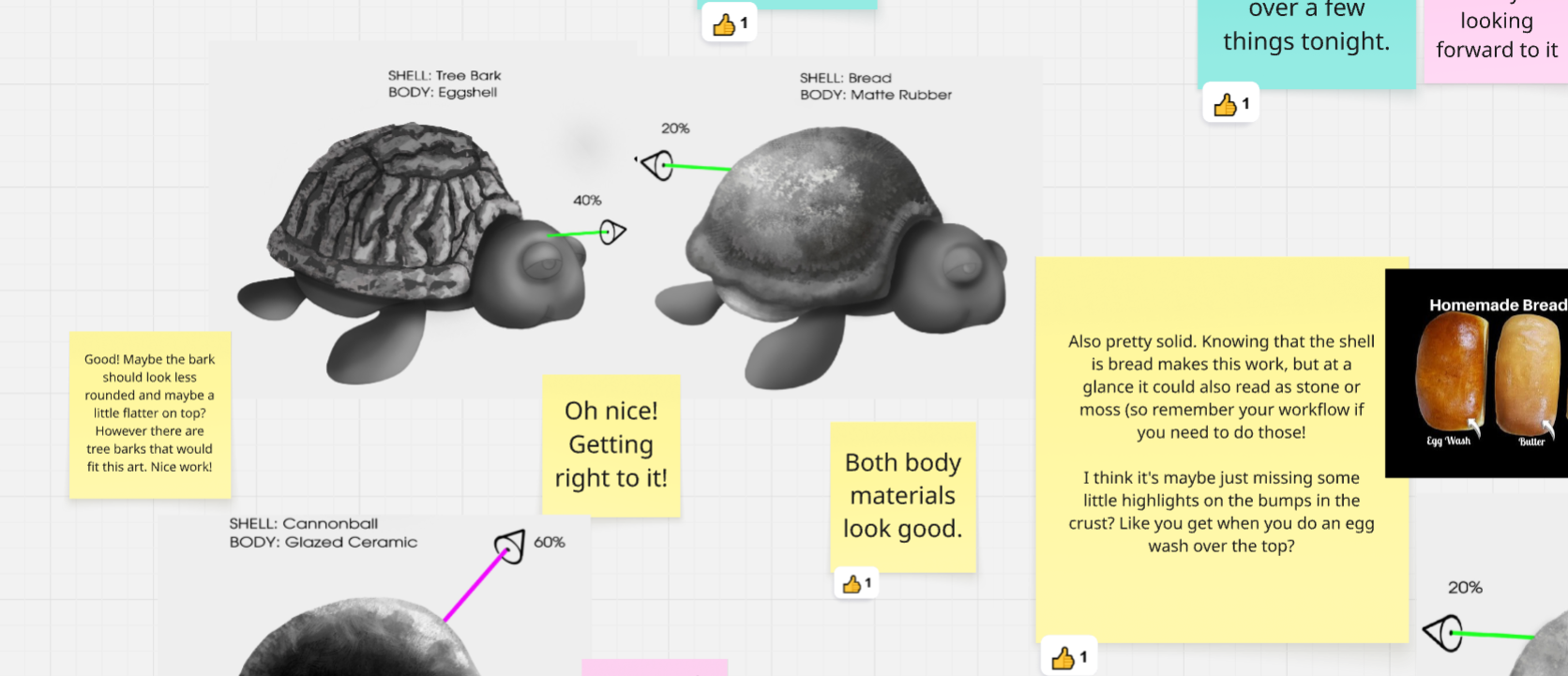 Lighting and materials discussion